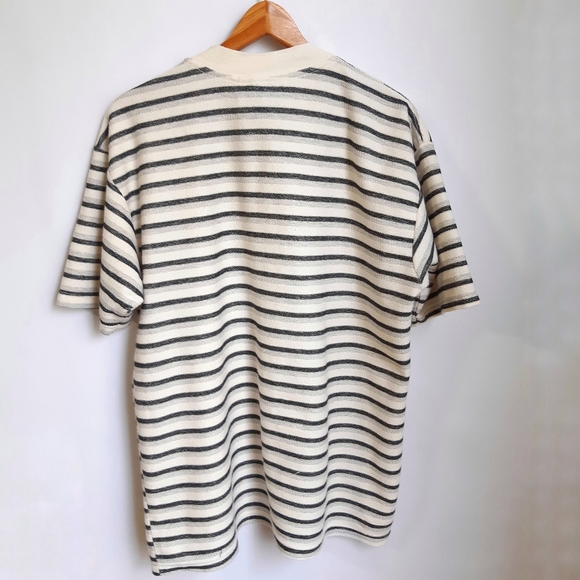Vintage oversized striped t-shirt - Picture 2 of 7